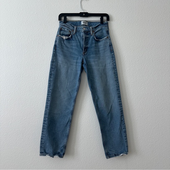 Agolde KYE High Rise Straight Leg Jeans - Picture 1 of 10